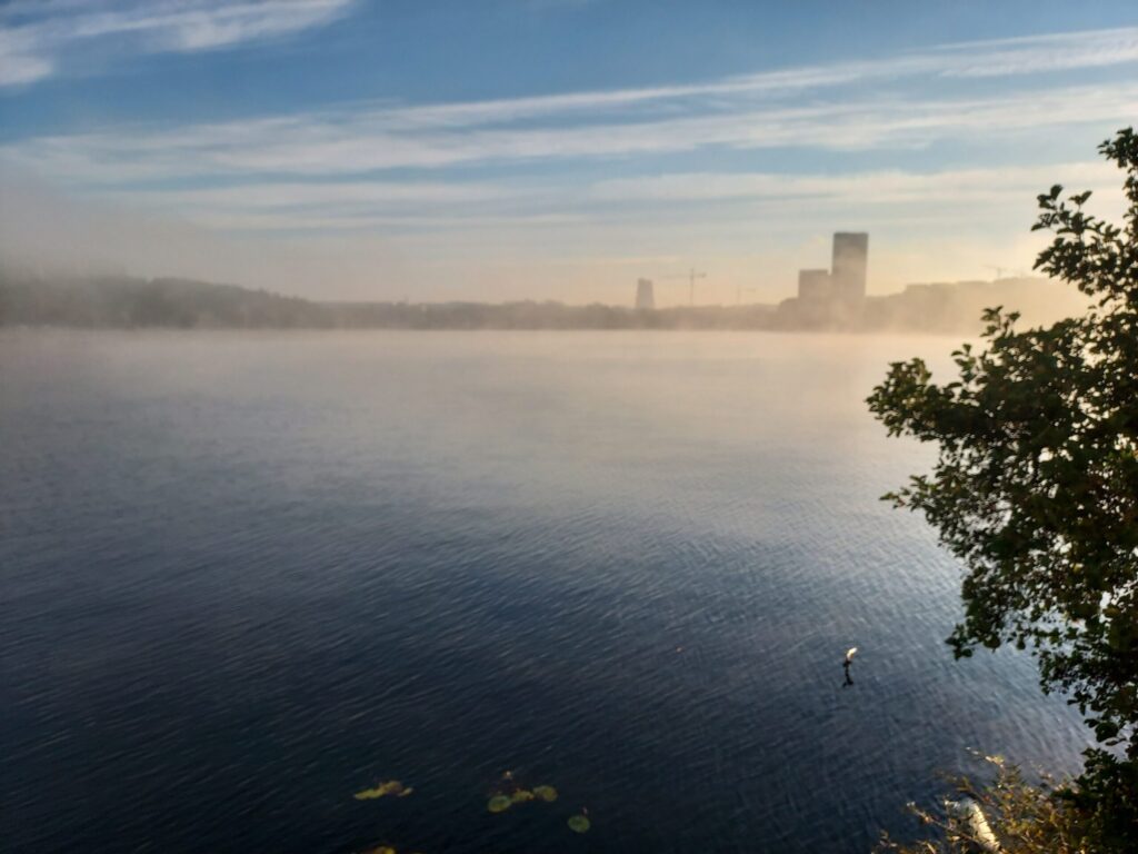 calm lake horizon symbolizing financial breathing room and new possibilities